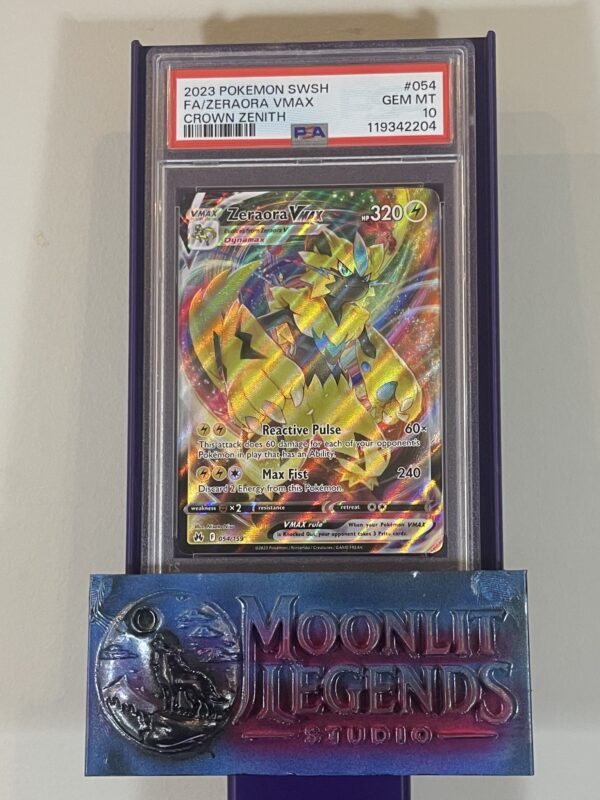 Zeraora VMAX – Sword & Shield Crown Zenith #054, Full Art (PSA Gem Mint 10)