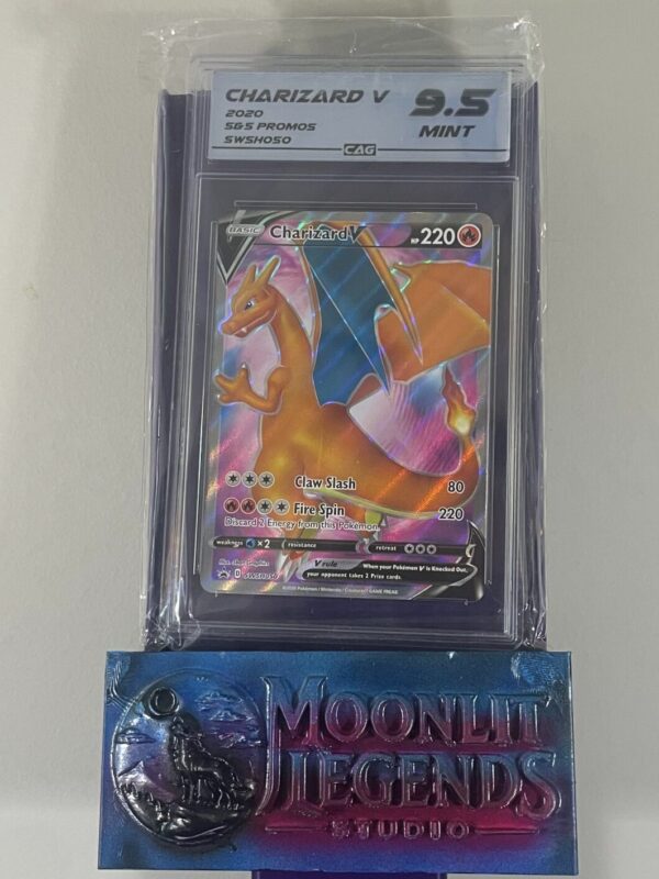 Charizard V – SGS Promos #SWSH050 (CAG 9.5 MINT)