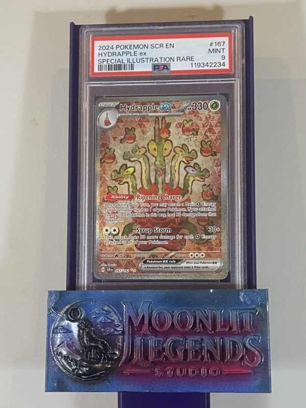 Hydrapple ex – SCR EN #167, Special Illustration Rare (PSA Mint 9)