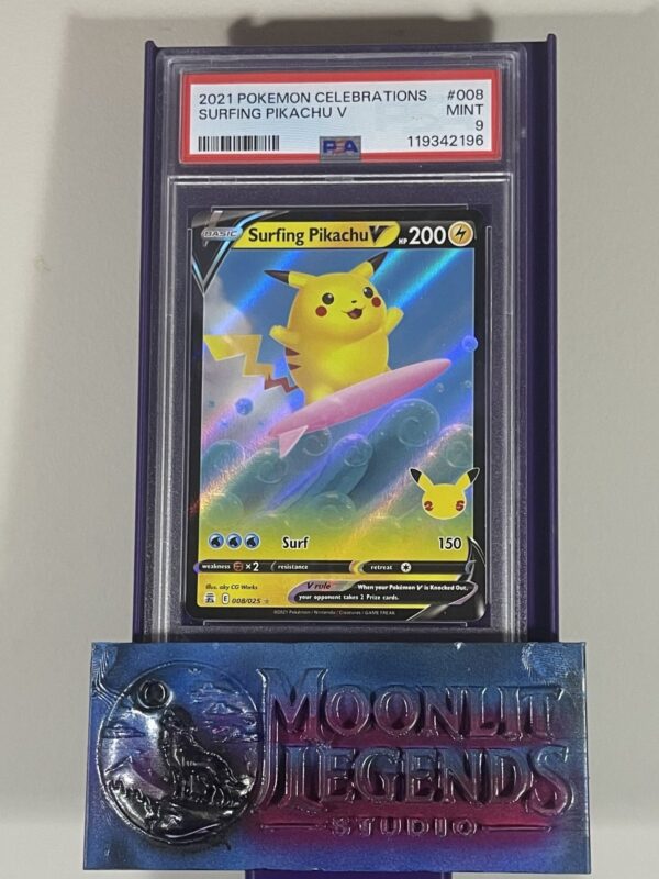 Surfing Pikachu V – Pokémon Celebrations #008/025 (PSA Mint 9)