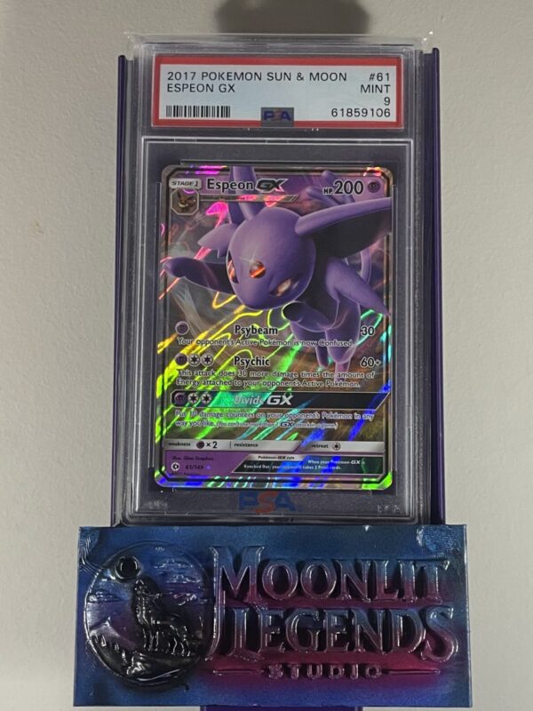 Espeon GX – Sun & Moon #61/149 (PSA 9 MINT)