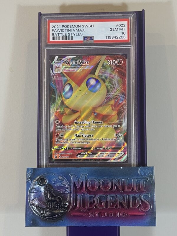 Victini VMAX – Sword & Shield Battle Styles #022, Full Art (PSA Gem Mint 10)