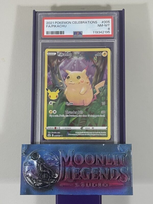 Pikachu – Celebrations #005/025, Full Art (PSA 8 NM-MT)