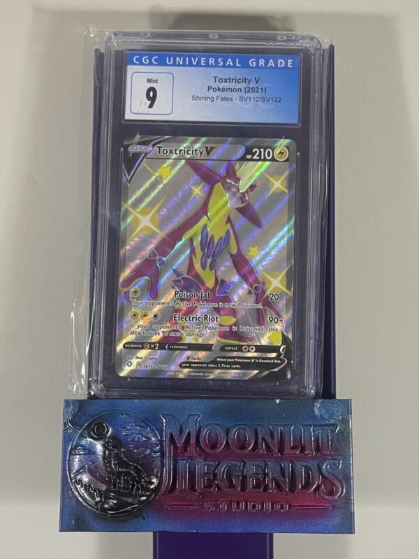 Toxtricity V – Shining Fates SV112/SV122, Secret Rare (CGC Mint 9)