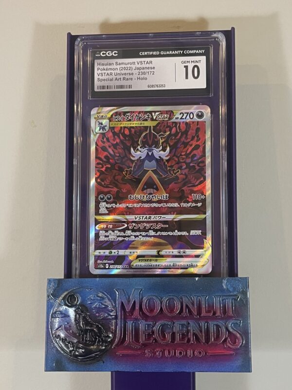 Hisuian Samurott VSTAR – Japanese VSTAR Universe #230/172, Special Art Rare Holo (CGC Gem Mint 10)
