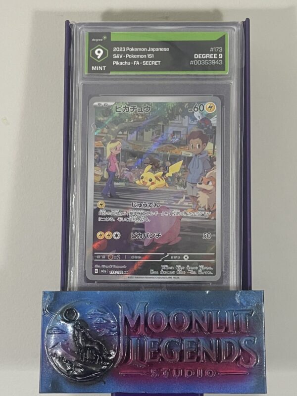 Pikachu – 151 Full Art Secret (Degree 9 Mint)