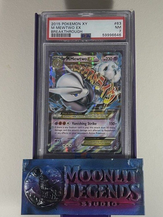 M Mewtwo EX – Breakthrough (PSA 7 Near Mint)