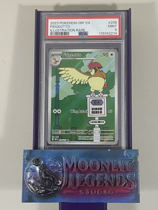 Pidgeotto – OBF Illustration Rare Cert214 (PSA 9 Mint)
