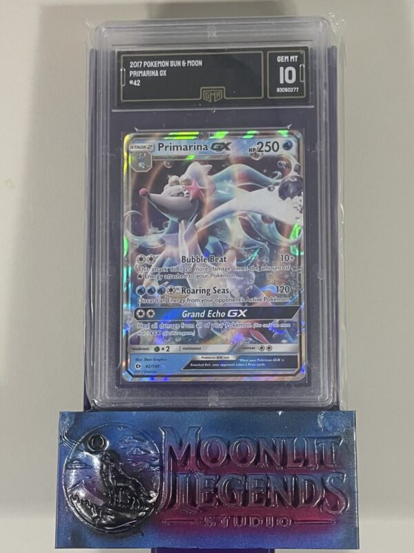 Primarina GX – Sun & Moon (GMA 10 Gem MT)
