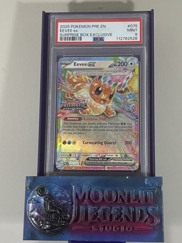 Eevee ex – Prismatic Evolutions (PSA 9 Mint)