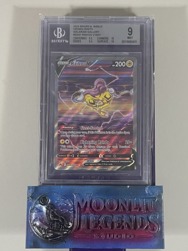 Raikou V – Crown Zenith Galarian Gallery (BGS 9.5 Mint)