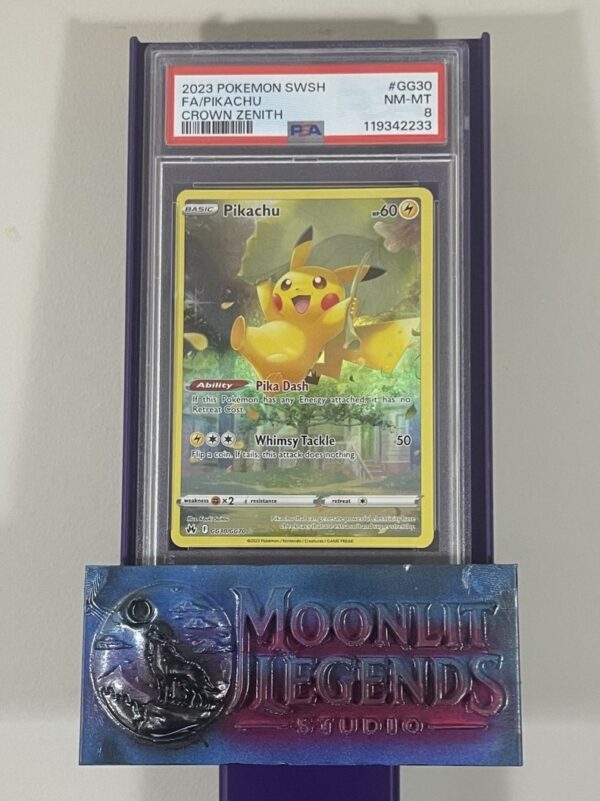 Pikachu – Crown Zenith (PSA 8 NM-MT)