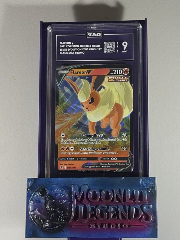 Flareon V – Eevee Evolutions Tin (TAG 9 Mint)