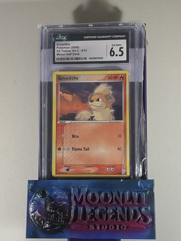 Growlithe ex – Trainer Kit 2 (CGC 6.5 EX/NM+)