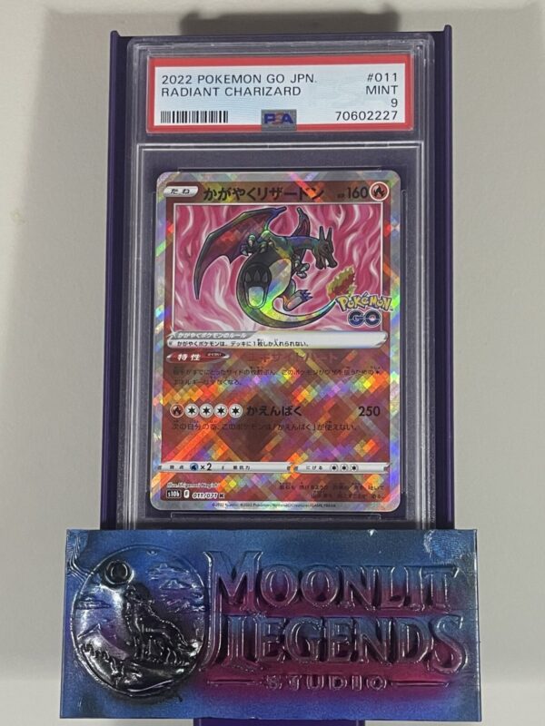 Radiant Charizard – Japanese Pokémon GO (PSA Mint 9)