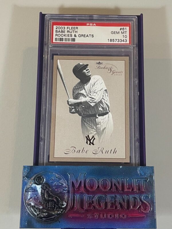 Babe Ruth – 2003 Fleer Rookies & Greats #61 (PSA 10 Gem Mint)