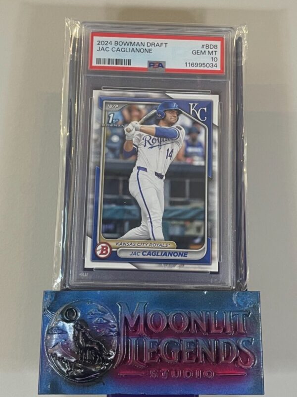 Jac Caglianone – 2024 Bowman Draft #BD-8 RC (PSA Gem Mint 10)