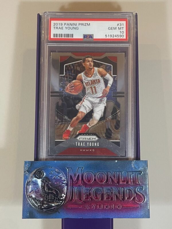 Trae Young – 2019 Panini Prizm #31, Silver Prizm (PSA 10 Gem Mint)