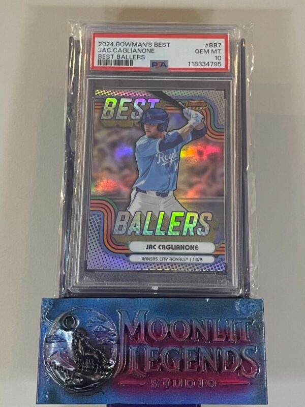 Jac Caglianone – 2024 Bowman’s Best #BB-7, Best Ballers (PSA Gem Mint 10)