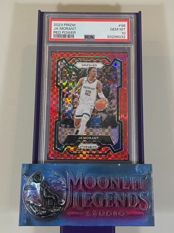 Ja Morant – 2023-24 Panini Prizm #96, Red Power (PSA Gem Mint 10)