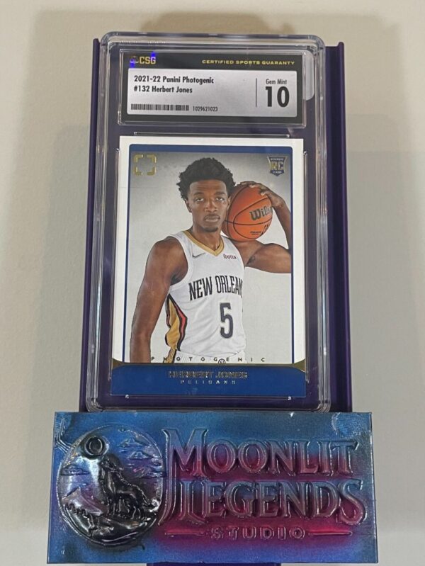 Herbert Jones – 2021-22 Panini Photogenic #132 RC (CSG Gem Mint 10)