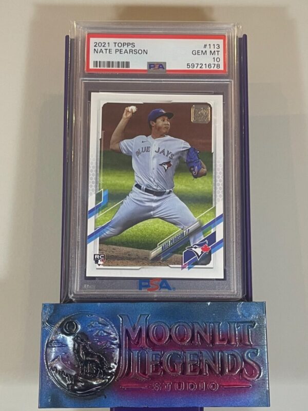 Nate Pearson – 2021 Topps #113, Rookie (PSA 10 Gem Mint)