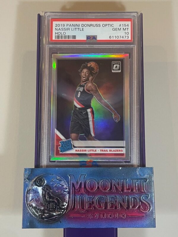 Nassir Little – 2019 Panini Donruss Optic #154, Rated Rookie Holo (PSA 10 Gem Mint)