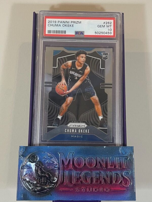 Chuma Okeke – 2019 Panini Prizm #262, RC (PSA 10 Gem Mint)