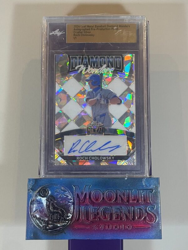 Roch Cholowsky – Crystal Silver Diamond Wonders, Autographed (Leaf 1/1)