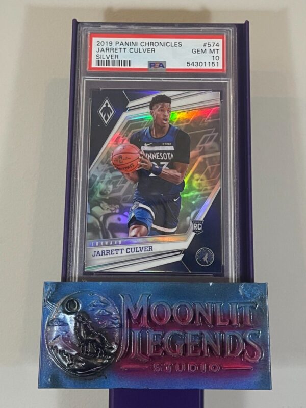 Jarrett Culver – 2019 Panini Chronicles #574, Silver RC (PSA Gem Mint 10)