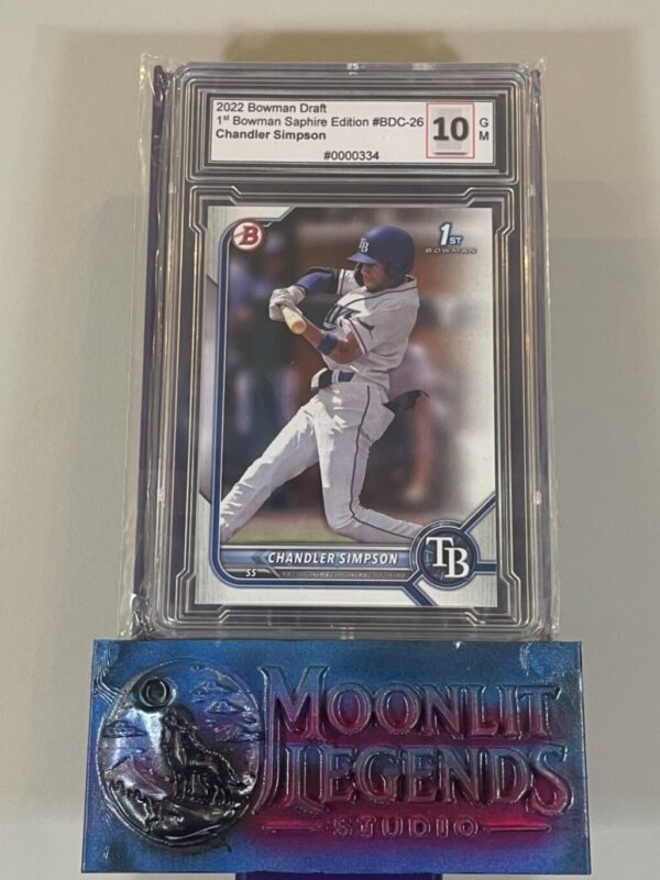 Chandler Simpson – Bowman Draft Sapphire (JNJ 10 Gem Mint)