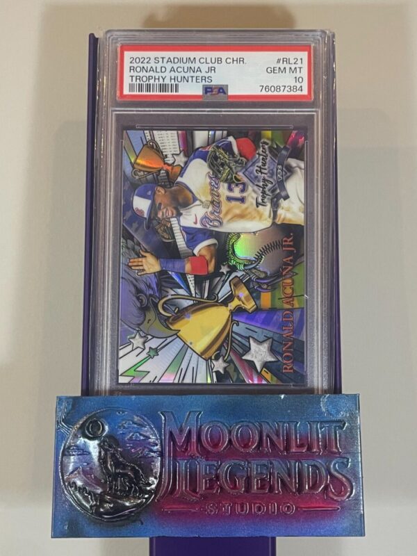 Ronald Acuna Jr. – Stadium Club Chrome Trophy Hunters (PSA 10 Gem Mint)