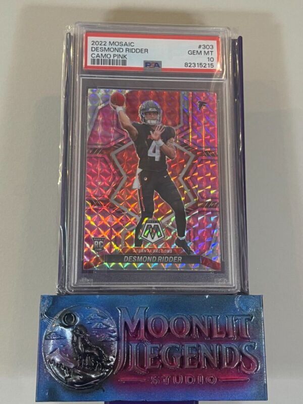 Desmond Ridder – Mosaic Camo Pink (PSA 10 Gem Mint)