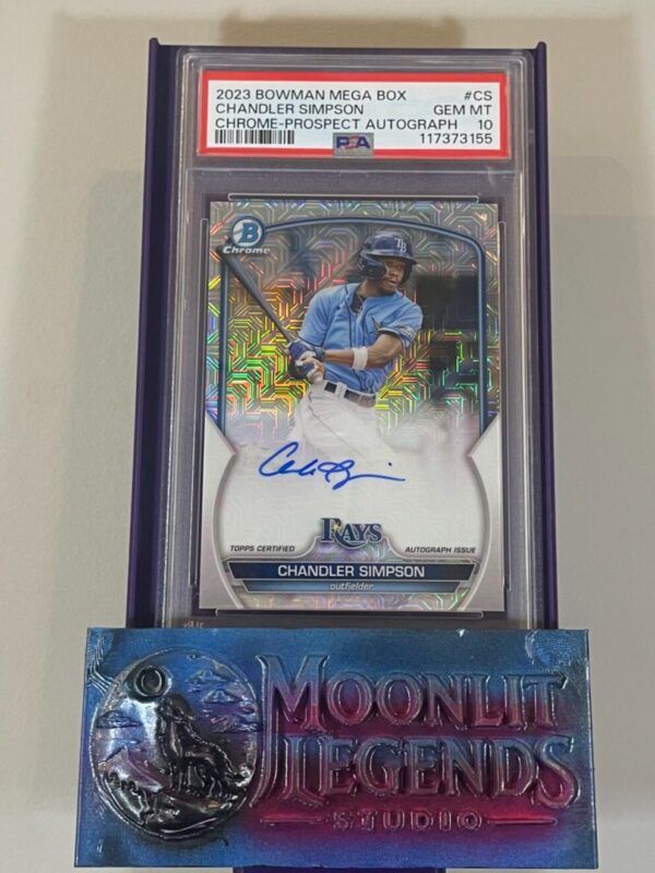 Chandler Simpson – Bowman Mega Box Autograph (PSA 10 Gem Mint)
