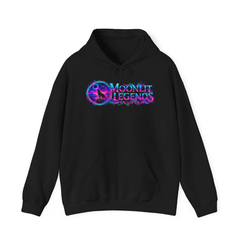 Moonlit Legends Studio Logo Hoodie - Unisex Heavy Blend Hooded Sweatshirt