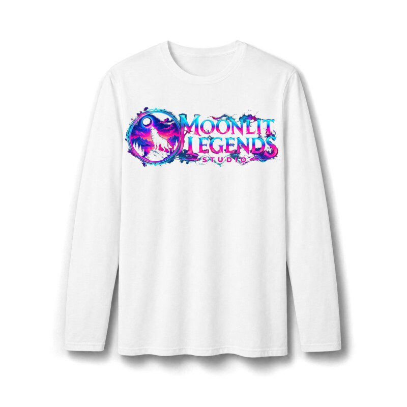 Moonlit Legends Studio Logo Long Sleeve T-Shirt