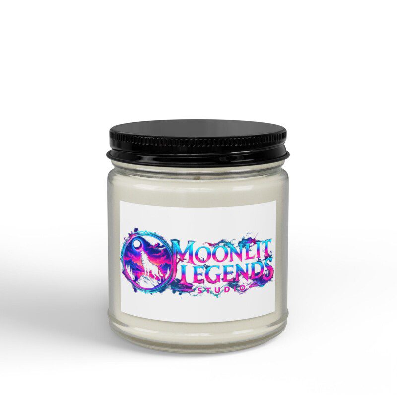 Moonlit Legends Studio Logo Scented Soy Candle - 4oz & 9oz (9 Scents)