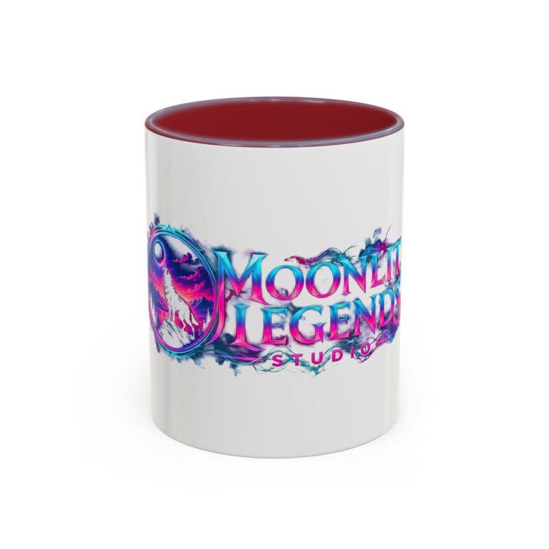 Moonlit Legends Studio Logo Accent Coffee Mug - 11oz and 15oz