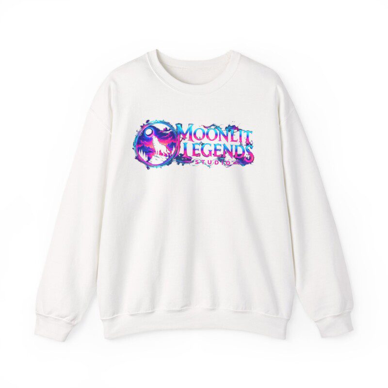 Moonlit Legends Studio Logo Crewneck Sweatshirt - Unisex Heavy Blend