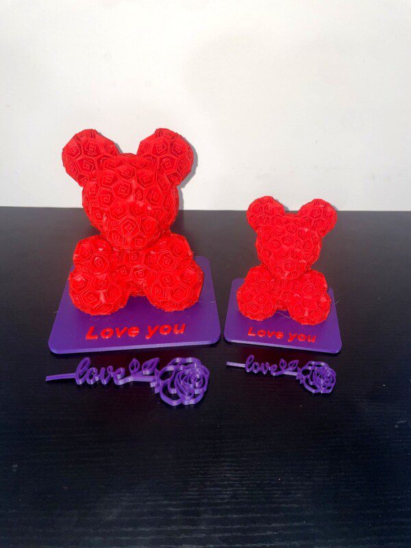 Rose Bear Gift Set