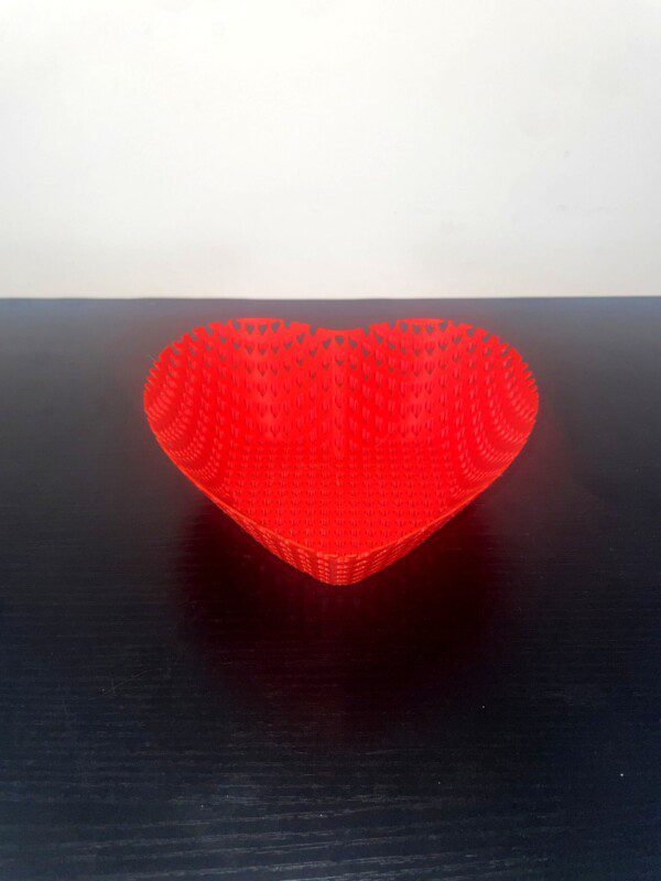 Heart Lattice Bowl