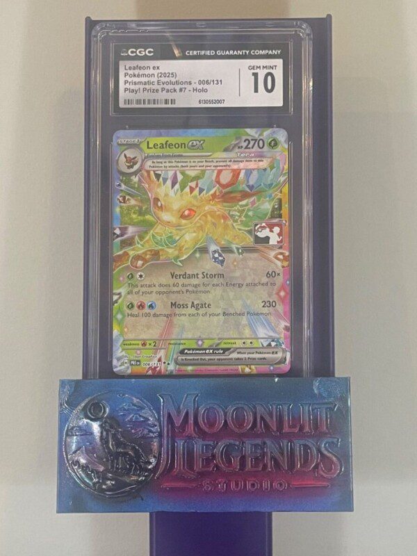 Leafeon ex – Prismatic Evolutions Prize Pack #7 #006/131 (CGC 10 Gem Mint)