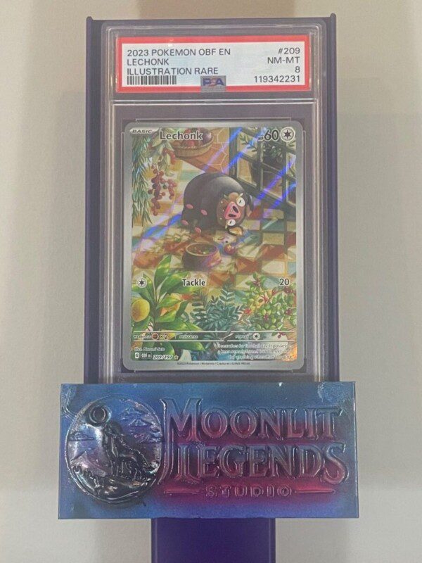 Lechonk – Obsidian Flames #209/197, Illustration Rare (PSA 8 NM-MT)