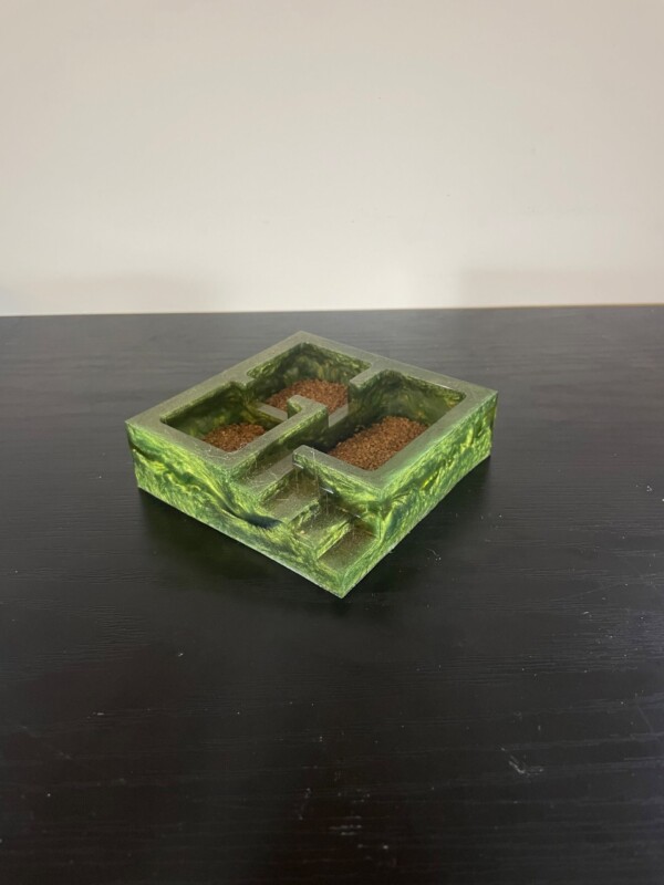 Green Resin Stair Tray