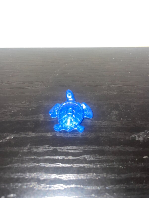 Blue Resin Sea Turtle
