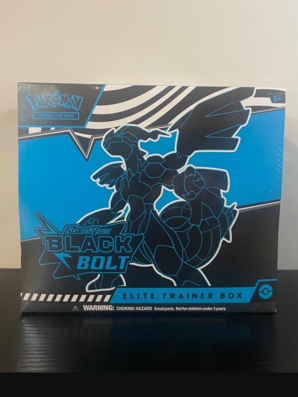 Scarlet and Violet Black Bolt Elite Trainer Box