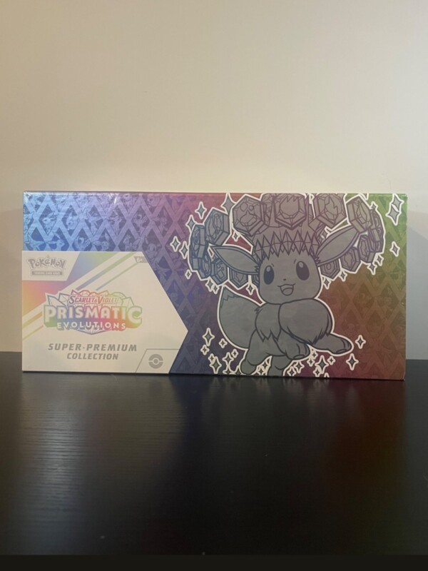 Scarlet and Violet Prismatic Evolutions Super-Premium Collection
