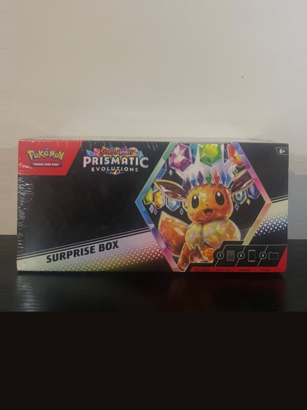Scarlet and Violet Prismatic Evolutions Surprise Box