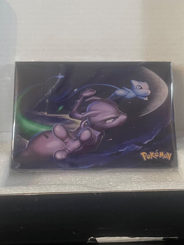 Acrylic Art Block – Mew and Mewtwo