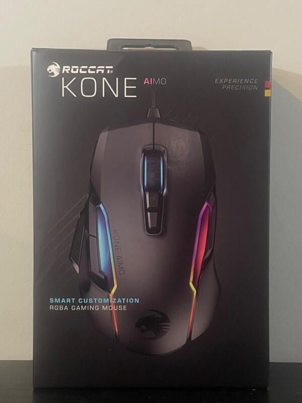 Roccat Kone AIMO RGBA Gaming Mouse (Black)